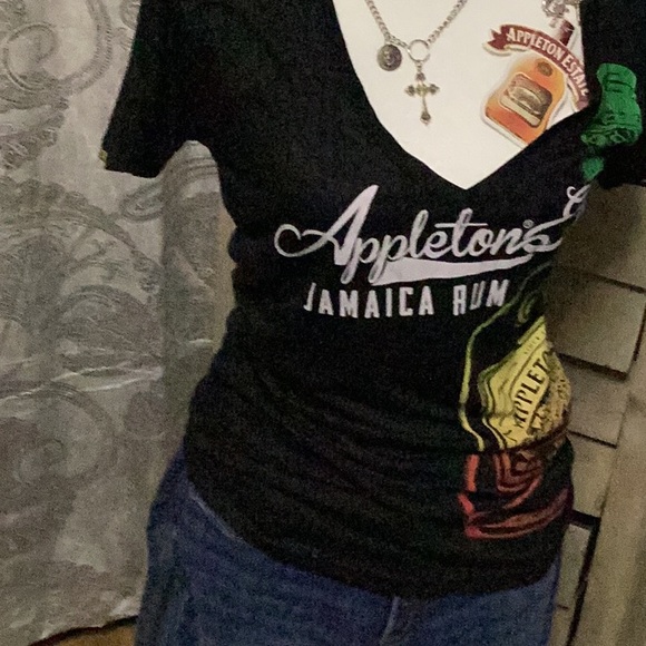 NWT - Appleton Estate Black Tee size L - Picture 5 of 7